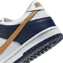 Load image into Gallery viewer, Big Kids' Nike Dunk Low "Midnight Navy Wheat"