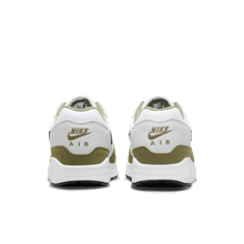 Load image into Gallery viewer, Men's Nike Air Max 1 "White Black Medium Olive"