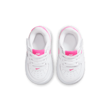 Load image into Gallery viewer, Baby/Toddler Nike Force 1 Low EasyOn "Laser Fuchsia"