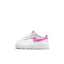 Load image into Gallery viewer, Baby/Toddler Nike Force 1 Low EasyOn "Laser Fuchsia"