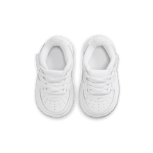 Load image into Gallery viewer, Baby/Toddler Nike Force 1 Low EasyOn "Triple White"