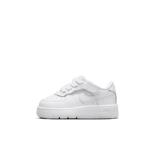 Load image into Gallery viewer, Baby/Toddler Nike Force 1 Low EasyOn "Triple White"