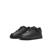 Load image into Gallery viewer, Little Kids' Nike Force 1 Low EasyOn "Triple Black"