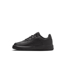 Load image into Gallery viewer, Little Kids' Nike Force 1 Low EasyOn "Triple Black"