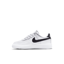 Load image into Gallery viewer, Little Kids' Nike Force 1 Low EasyOn "White Black"