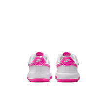 Load image into Gallery viewer, Little Kids' Nike Force 1 Low EasyOn "White Laser Fuchsia"