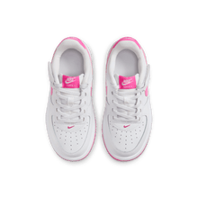 Load image into Gallery viewer, Little Kids' Nike Force 1 Low EasyOn "White Laser Fuchsia"