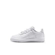 Load image into Gallery viewer, Little Kids' Nike Force 1 Low EasyOn "Triple White"