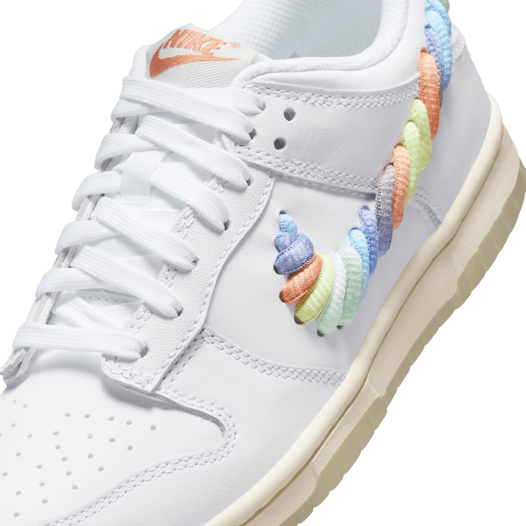 Big Kids' Nike Dunk Low SE "Rainbow Swoosh"