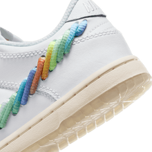 Load image into Gallery viewer, Little Kids' Nike Dunk Low SE "Rainbow Swoosh"