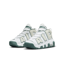 Load image into Gallery viewer, Big Kids' Nike Air More Uptempo "White Vintage Green"