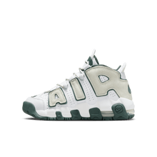 Load image into Gallery viewer, Big Kids' Nike Air More Uptempo "White Vintage Green"