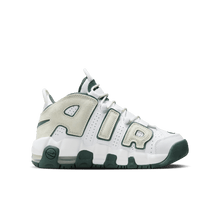 Load image into Gallery viewer, Big Kids' Nike Air More Uptempo "White Vintage Green"