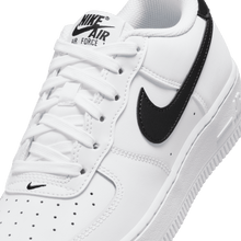 Load image into Gallery viewer, Big Kids' Nike Air Force 1  "White Black"