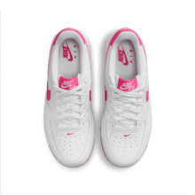 Load image into Gallery viewer, Big Kids' Nike Air Force 1  "White Laser Fuchsia"