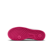 Load image into Gallery viewer, Big Kids' Nike Air Force 1  "White Laser Fuchsia"