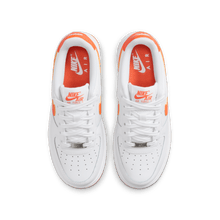 Load image into Gallery viewer, Big Kids' Nike Air Force 1  "White Safety Orange"