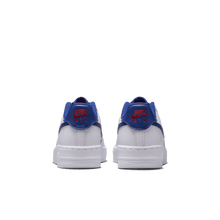 Load image into Gallery viewer, Big Kids' Nike Air Force 1 "White Deep Royal Blue"