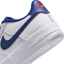 Load image into Gallery viewer, Big Kids' Nike Air Force 1 "White Deep Royal Blue"