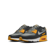 Load image into Gallery viewer, Big Kids' Nike Air Max 90 "Smoke Grey Yellow"