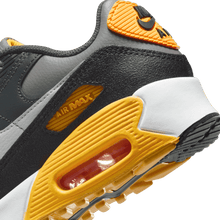 Load image into Gallery viewer, Big Kids' Nike Air Max 90 "Smoke Grey Yellow"