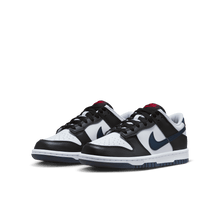 Load image into Gallery viewer, Big Kids' Nike Dunk Low "Team USA /Black Midnight Navy"