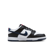 Load image into Gallery viewer, Big Kids' Nike Dunk Low "Team USA /Black Midnight Navy"