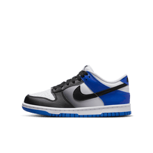 Load image into Gallery viewer, Big Kids' Nike Dunk Low "Game Royal White Black"