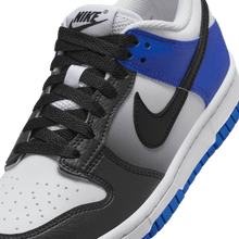 Load image into Gallery viewer, Big Kids' Nike Dunk Low "Game Royal White Black"