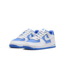 Load image into Gallery viewer, Big Kids' Nike Air Force 1 BG "White Light Blue"