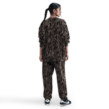 Load image into Gallery viewer, Women's Nike Sportswear Phoenix Fleece Oversized Printed Crew-Neck Sweatshirt