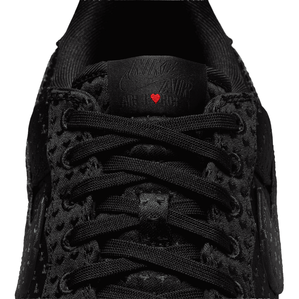 Men's Nike Air Force 1 Retro "Valentine's Day Triple Black"