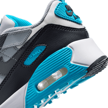 Load image into Gallery viewer, Little Kids' Nike Air Max 90 EasyOn "Platinum Tint Blue Lightning"