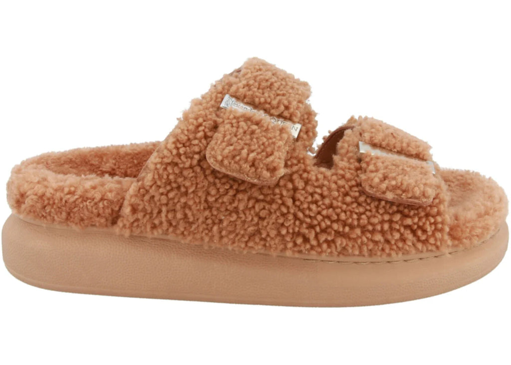 Alexander McQueen Oversized Hybrid Slides Sherling Pink (Women's)