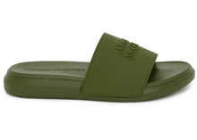 Load image into Gallery viewer, Alexander McQueen Pool Slide Forest Green