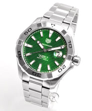 Load image into Gallery viewer, Tag Heuer Aquaracer Green Dial Watch for Men - WAY2015.BA0927