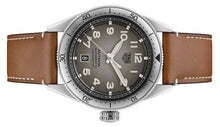 Load image into Gallery viewer, Tag Heuer Autavia Isograph Grey Dial Calfskin Brown Leather Strap Watch for Men - WBE5111.FC8267