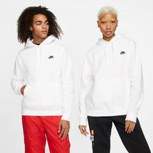 Load image into Gallery viewer, Men's Nike Sportswear Club Fleece Pullover Hoodie "White Black"