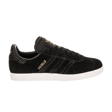 Load image into Gallery viewer, adidas Gazelle Core Black Gold Metallic (Women's)