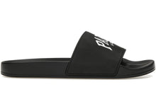 Load image into Gallery viewer, Balenciaga City Pool Slide Paris Black