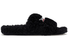 Load image into Gallery viewer, Balenciaga Furry Slide Black White (Women's)