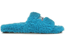 Load image into Gallery viewer, Balenciaga Furry Slide Blue (Women's)