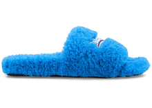 Load image into Gallery viewer, Balenciaga Furry Slide Blue (Women's)