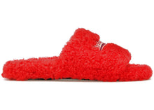 Load image into Gallery viewer, Balenciaga Furry Slide Red