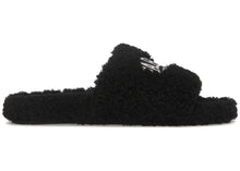 Load image into Gallery viewer, Balenciaga Paris Furry Slide Black (Women's)