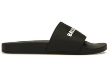 Load image into Gallery viewer, Balenciaga Pool Slide Black White