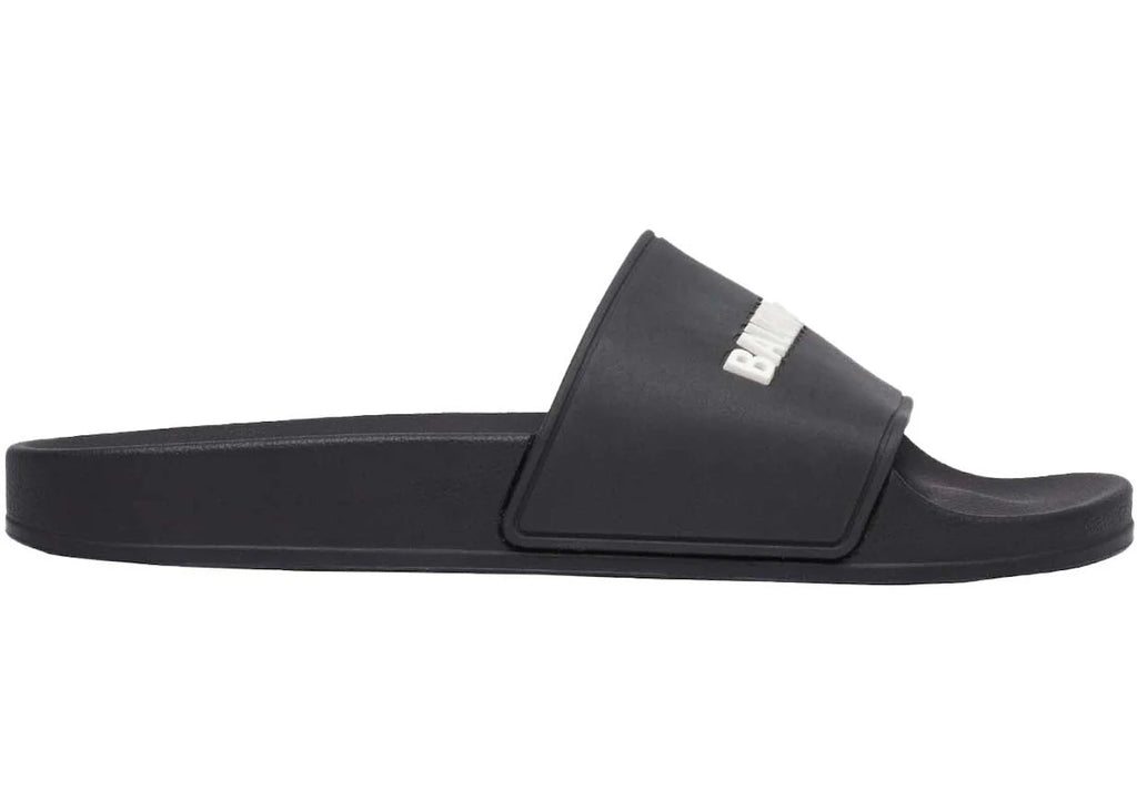 Balenciaga Pool Slide Black White (Women's)