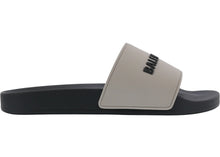 Load image into Gallery viewer, Balenciaga Pool Slide Grey Black (Women's)