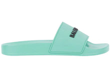 Load image into Gallery viewer, Balenciaga Pool Slide Light Green