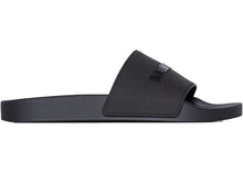 Load image into Gallery viewer, Balenciaga Pool Slides Double Black (Women's)